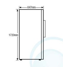 Westinghouse WRM4300SBR 430L Upright Fridge hero image