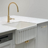 Turner Hastings Novi 60 x 46 Fine Fireclay Single Bowl Butler Sink Gloss White NO60FS image NaN