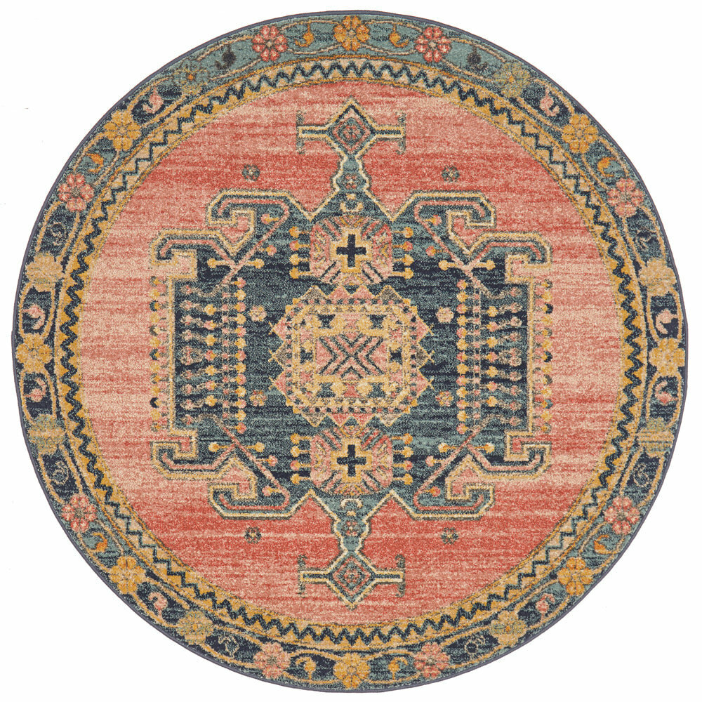 Rug Culture Legacy Large Multi-coloured Rug 240X240CM - LEG-852-EART-240240 hero image