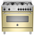 La Germania AMS96C71LBCR 90cm Americana Series Freestanding Natural Gas Oven/Stove image NaN