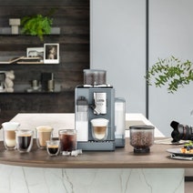 DeLonghi Rivelia Fully Automatic Coffee Machine Grey EXAM44055G hero image
