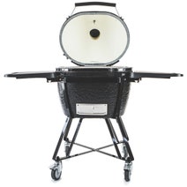 Primo Oval Large Charcoal All-In-One Ceramic Grill Black PGCLGCG hero image
