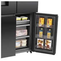 Hisense 585L PureFlat Eclipse Refrigerator Dark Stainless Steel HRCD586TBWB hero image