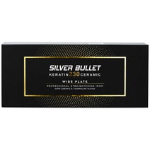 Silver Bullet Keratin 230 Ceramic/Tourmaline Digital Wide Plate Straightener - 37mm 900424 hero image