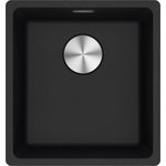 Franke Maris 370mm Single Bowl Flushmount Sink Onyx MRG210-37ON-B hero image
