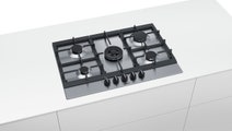 Siemens 75cm iQ500 Natural Gas Stainless Steel Cooktop EC7A5RB90A hero image