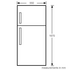 Lemair 268L Top Mount Fridge LTM268S image NaN