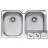 Oliveri DZ163 Diaz Double Bowl Topmount Sink image NaN