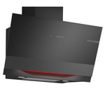 Bosch 90cm Series 8 Wall Mounted Canopy Rangehood Black DWK91LT65 hero image
