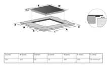 Trinity 60cm Ceramic Touch Control 4 Zone Induction Cooktop TRI604 hero image