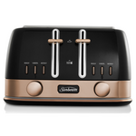 Sunbeam New York Collection 4 Slice Toaster Black Bronze TA4440KB hero image