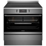Westinghouse 90cm Electric Freestanding Oven with Induction Cooktop Dark Stainless Steel WFE9756DD hero image