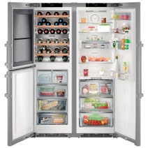 Liebherr 651L Pigeon Pair with Wine Compartment SBSES8486 hero image