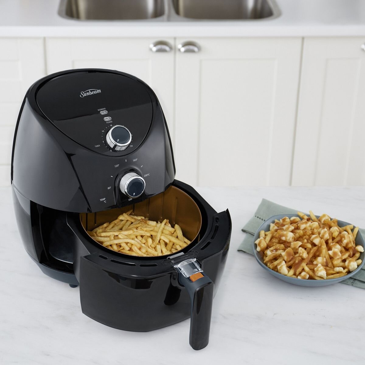 Sunbeam air fryer top