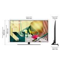 Samsung 55 Inch Q70T 4K UHD HDR Smart QLED TV QA55Q70TAWXXY hero image