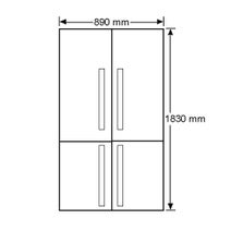 Electrolux EQE6807SD 676L French Door Fridge hero image