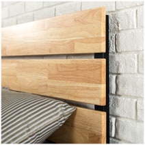 Zinus Queen Bed Frame Metal and Pine Wood AU-HBPBA-14Q hero image