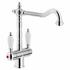 Turner Hastings Francès Twin Mixer Tap Chrome 18117 image NaN