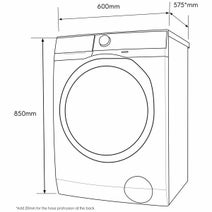 Electrolux 9kg Front Load Washing Machine with UltraMix EWF9024Q5WB hero image
