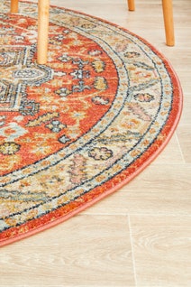 Rug Culture Legacy Large Multi-coloured Rug 240X240CM - LEG-850-TERA-240X240 hero image