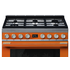 Smeg  90cm Portofino Freestanding Dual Fuel Oven/Stove Orange CPF9GPORA image NaN