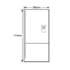 Fisher & Paykel Series 5 413L ActiveSmart Bottom Mount Fridge with Ice and Water E442BRXFDU5 image NaN