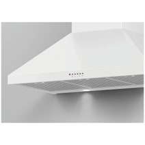 Fisher & Paykel Series 7 90cm Pyramid Chimney Wall Canopy Rangehood White HC90PCW1 hero image