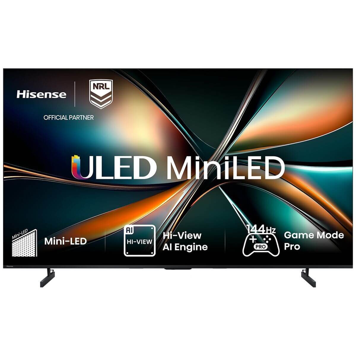 Hisense 55 Inch U6QAU PRO ULED Mini-LED TV 55U6QAU-PRO [2025] hero image