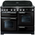 Falcon 110cm Classic Deluxe  Freestanding Induction Oven/Stove Black and Chrome CDL110EIBLCH image NaN