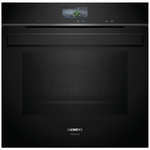 Siemens iQ700 60cm Pyrolytic Oven Gloss Black HB976GMB1B hero image