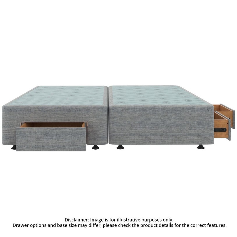Split Runner Base Sealy Spacesaver Super Queen Split Bed Base No Drawer Sand SV-SAN-SQN ...