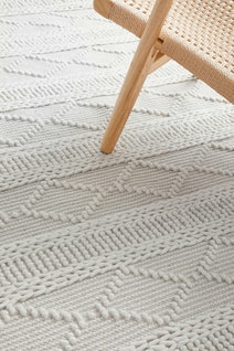 Rug Culture Maison Large White & Natural Rug 280X190CM - MSN-ZOE-280X190 hero image