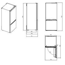 Beko 450L Bottom Mount Fridge BBM450X hero image