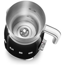 Smeg 50s Retro Style Milk Frother Black MFF01BLAU hero image