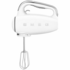 Smeg 50s Retro Style Hand Mixer White HMF01WHAU image NaN
