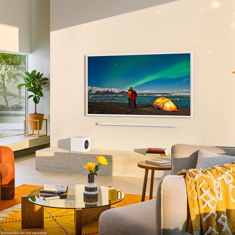 Samsung 55 Inch The Frame QLED 4K Smart TV QA55LS03FAWXXY [2025 ...