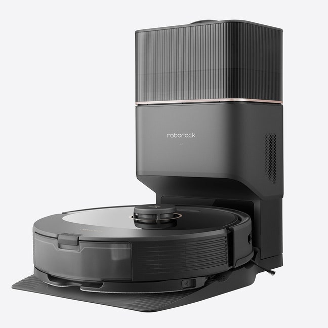 Roborock Q8 Max+ Robotic Vacuum Cleaner Black RR-Q8MP52-03-BLK ...