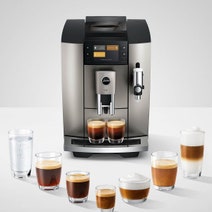 Jura E8 INTD Automatic Coffee Machine Silver 15721 hero image