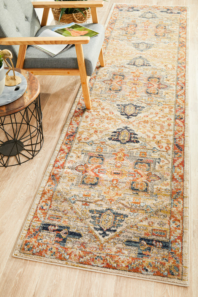 Rug Culture Legacy Extra Large Multi-coloured Rug 500X80CM - LEG-850-RUST-50080 hero image