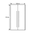 Electrolux ESE7007SG 700L Side by Side Fridge image NaN