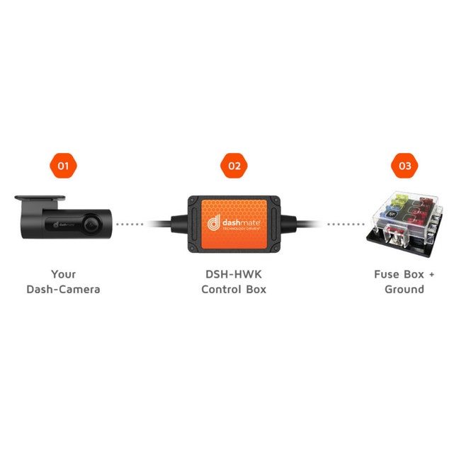 Dashmate DSH-HWK Hardwire Kit for Dash Cam | Appliances Online