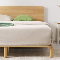 Zinus Arden Queen Bamboo Wood Bed Frame AU-FPWNH2-08Q hero image