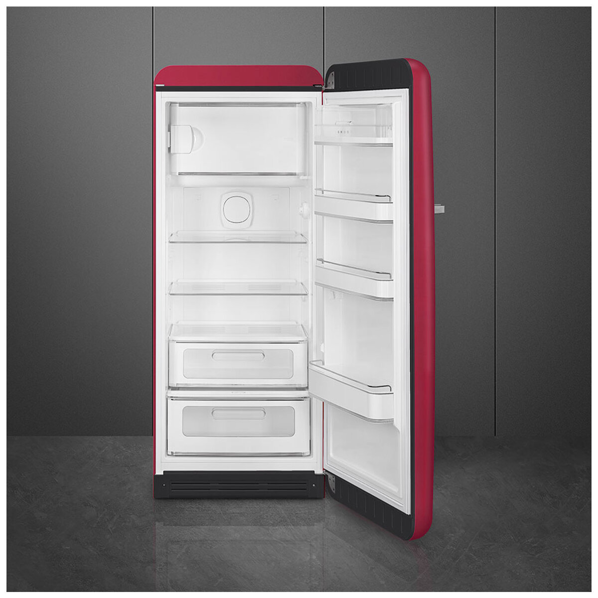 Smeg FAB28 50s Style 270L Retro Refrigerator Ruby Red FAB28RDRB5 hero image
