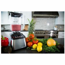 Blendtec Designer 725 Blender with BPA-Free WildSide+ Jar Stainless & Black D725D3516A1A hero image