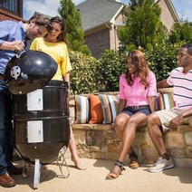 Napoleon Apollo 300 Charcoal Fuel Smoker BBQ AS300K hero image