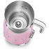 Smeg 50s Retro Style Milk Frother Pink MFF01PKAU image NaN