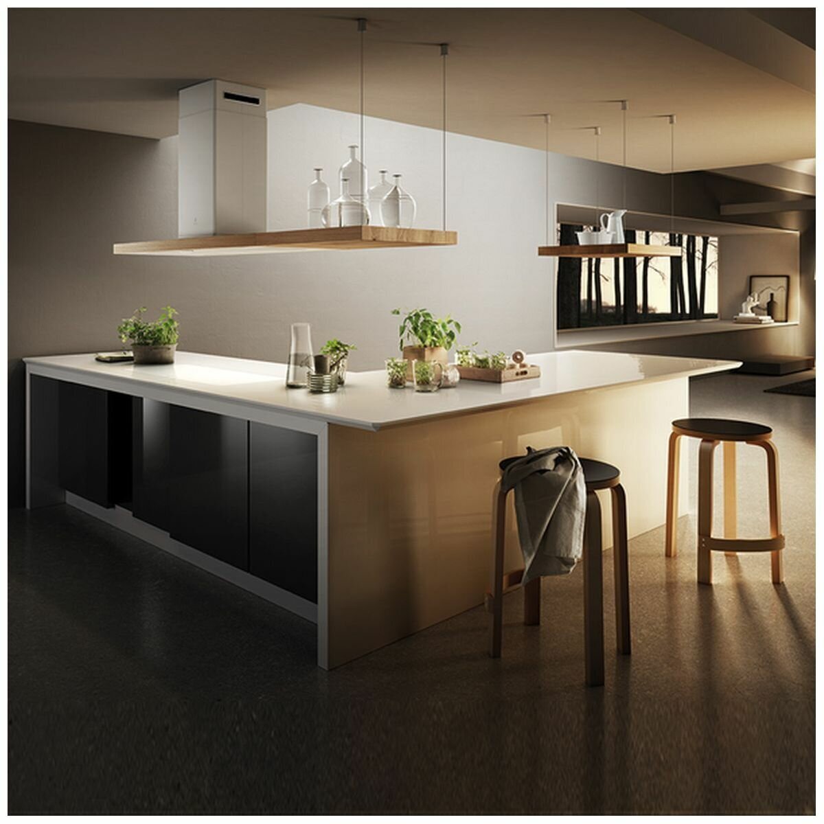 Island clearance canopy rangehood