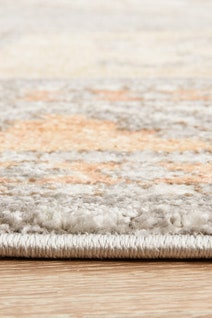 Rug Culture Mayfair Oversize Grey & Peach Rug 400X300CM - MAY-CAT-GRY-400X300 hero image