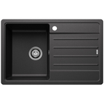 Blanco LEGRA 45S Single Bowl Top Mount Sink with Right Hand Drainer Silgranit Anthracite 528061 hero image