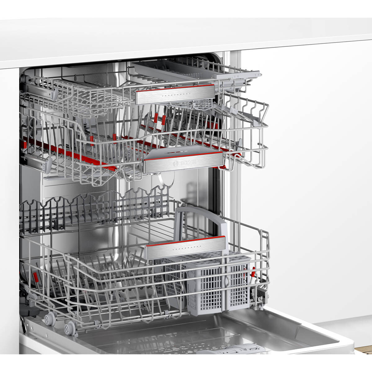 Bosch series 8 clearance semi integrated dishwasher